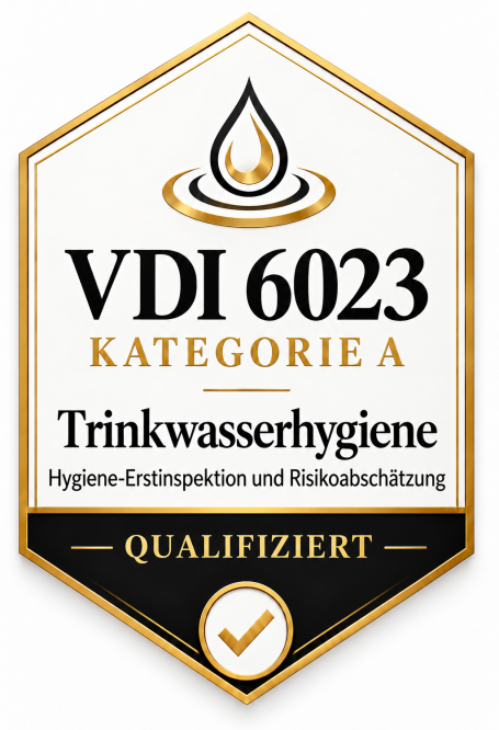 VDI 6023 Kategorie A – Trinkwasserhygiene Fachqualifikation VDI 6023 Kategorie A für Trinkwasserhygiene bei Quellenblick